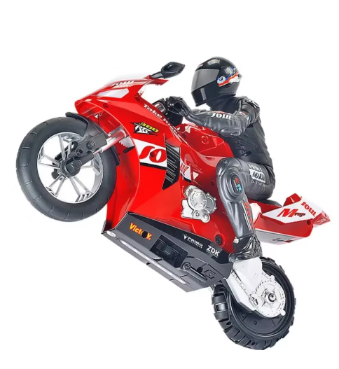Motocicleta RC auto-estabilizada