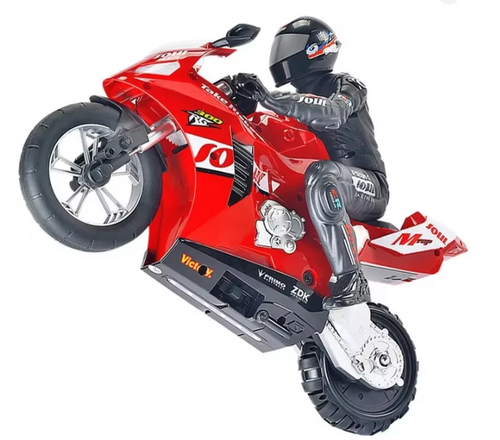 Motocicleta RC auto-estabilizada